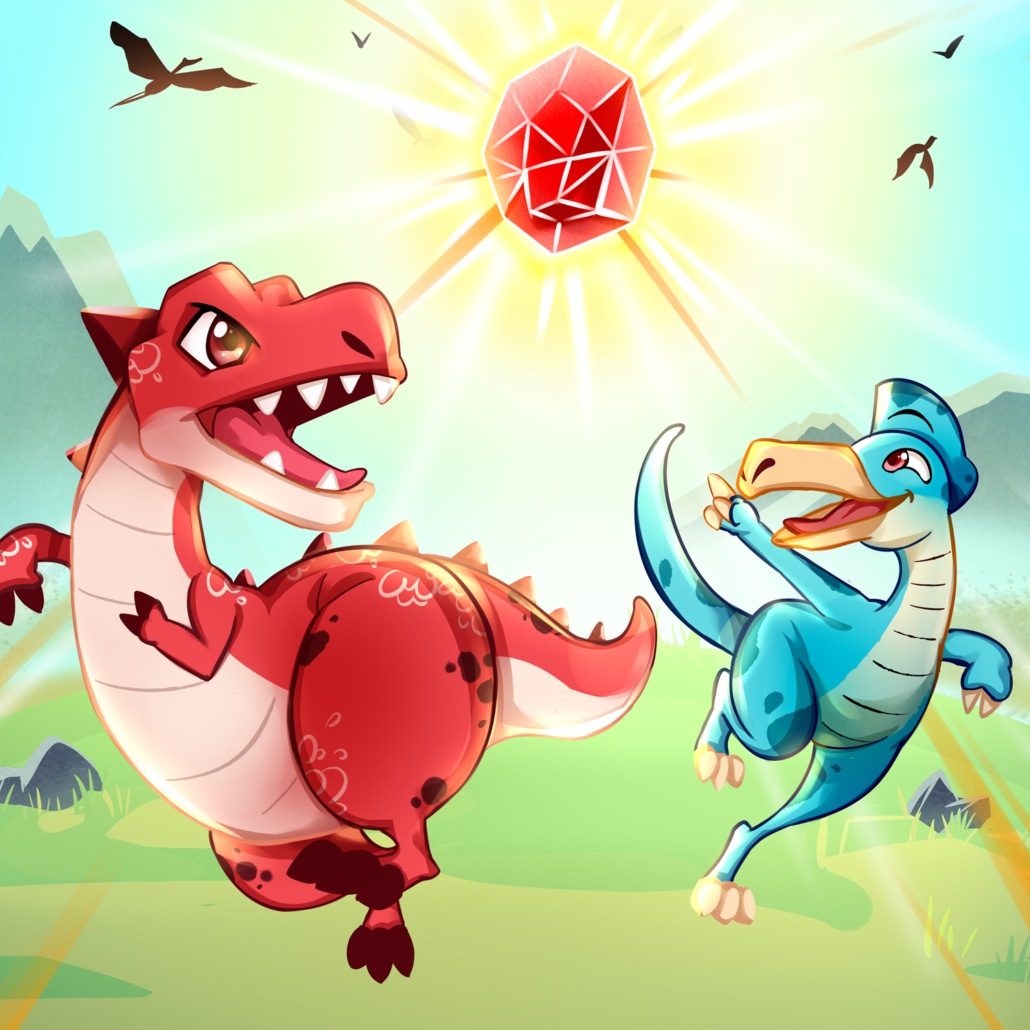 The Heart of the Dinosaurs E2: Meteor Attack