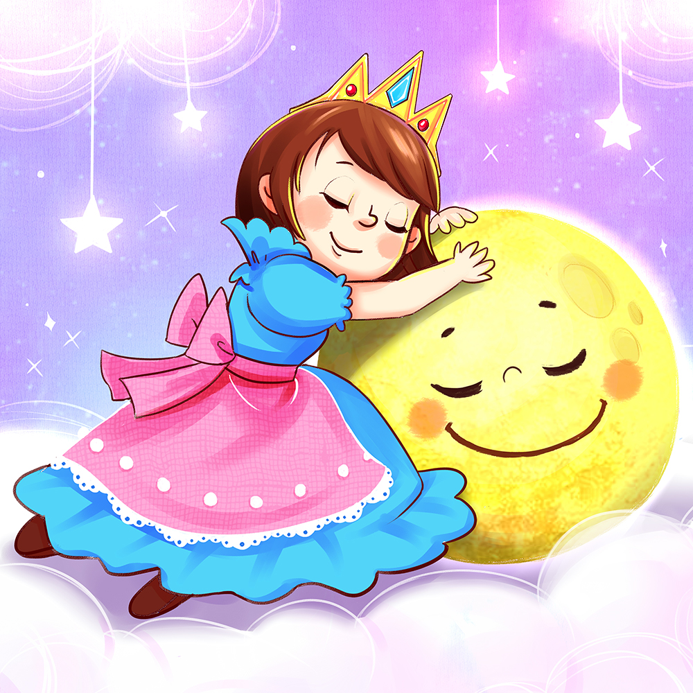 Princess Stories: Princess Joy Saves the Moon🌕