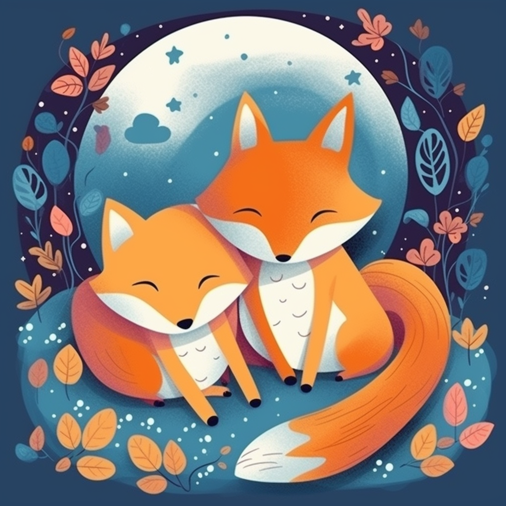 Good Night, Teddy and Toby🦊