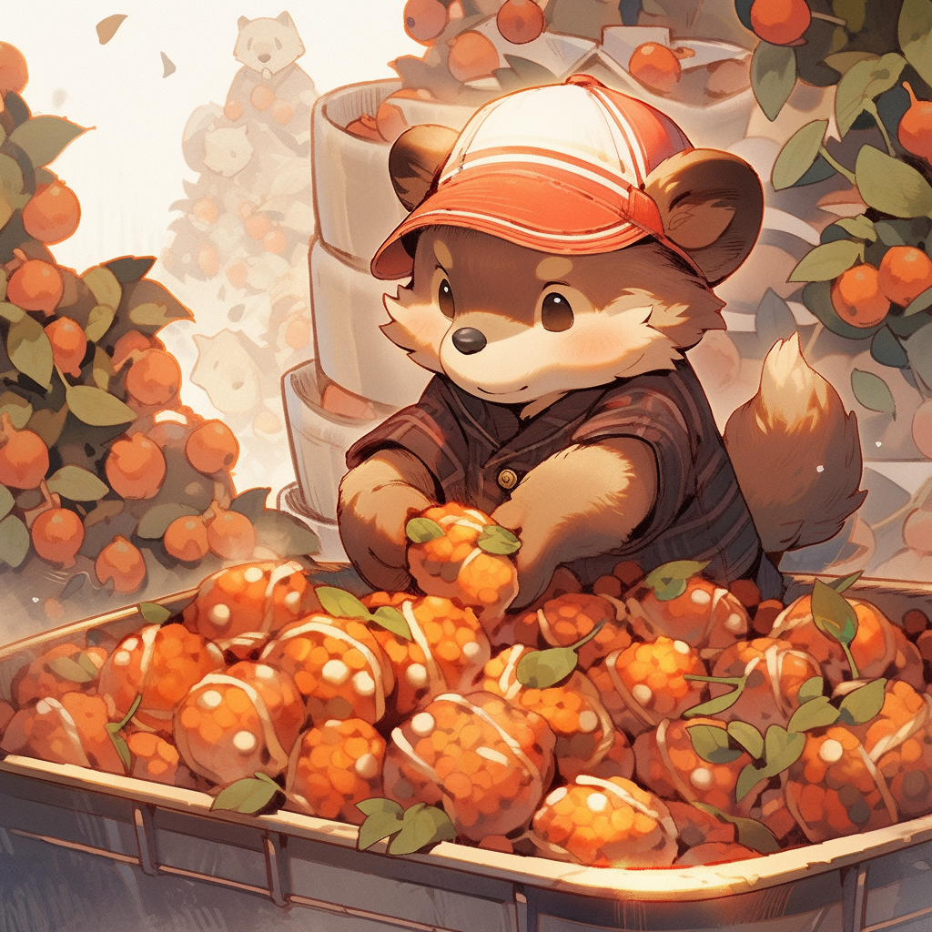 Mr. Bear Sells Nuts🌰丨Stories About Growing Up丨Cheeky Thief👻