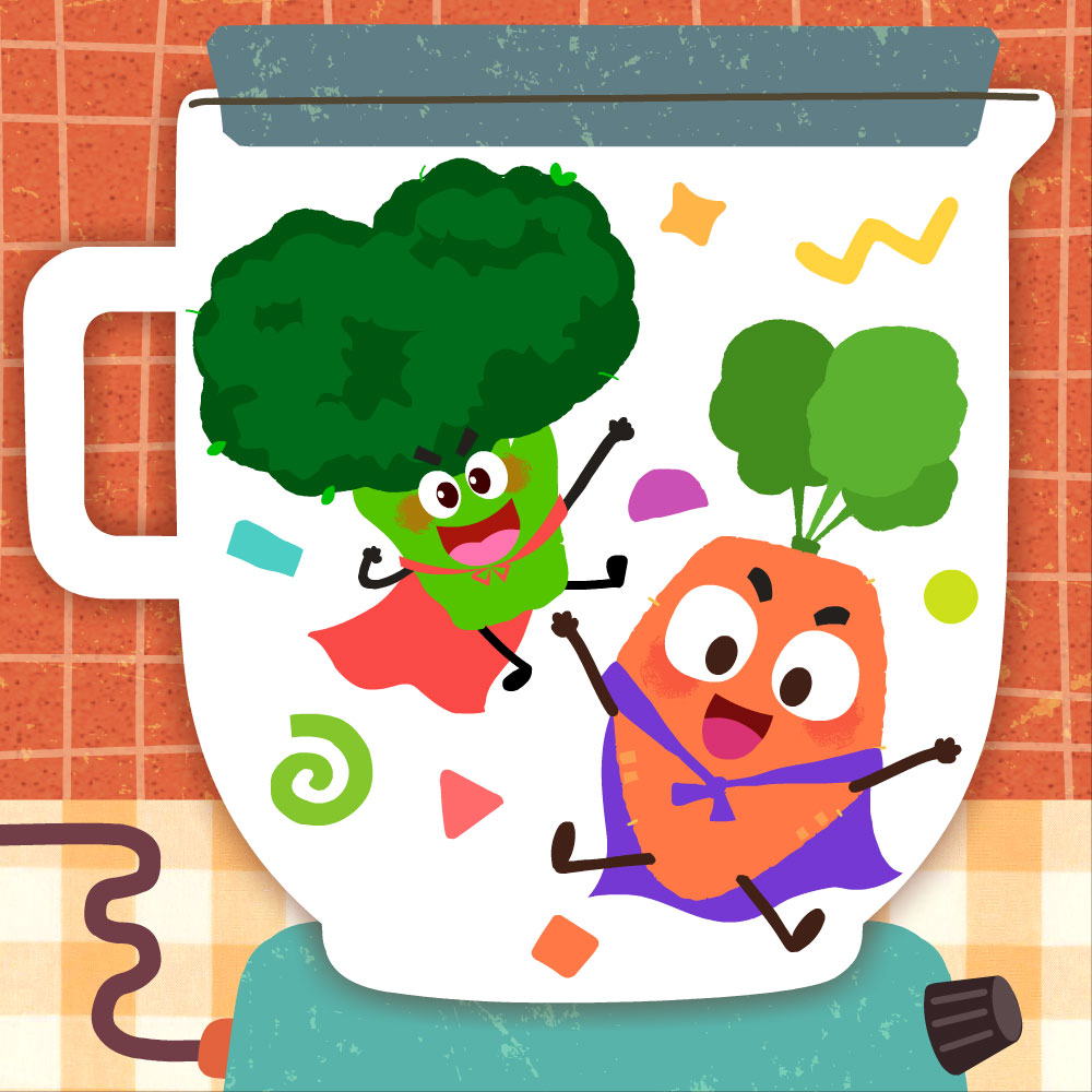 Vegetable Heroes: Summer Fruit Juice Competition🍹