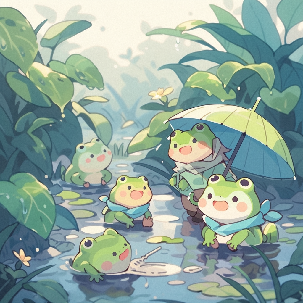 Little Frog Sells Muddy Pond🐸