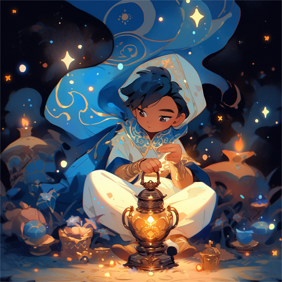 Baby Story Time:Aladdin’s Magic Lamp🪔