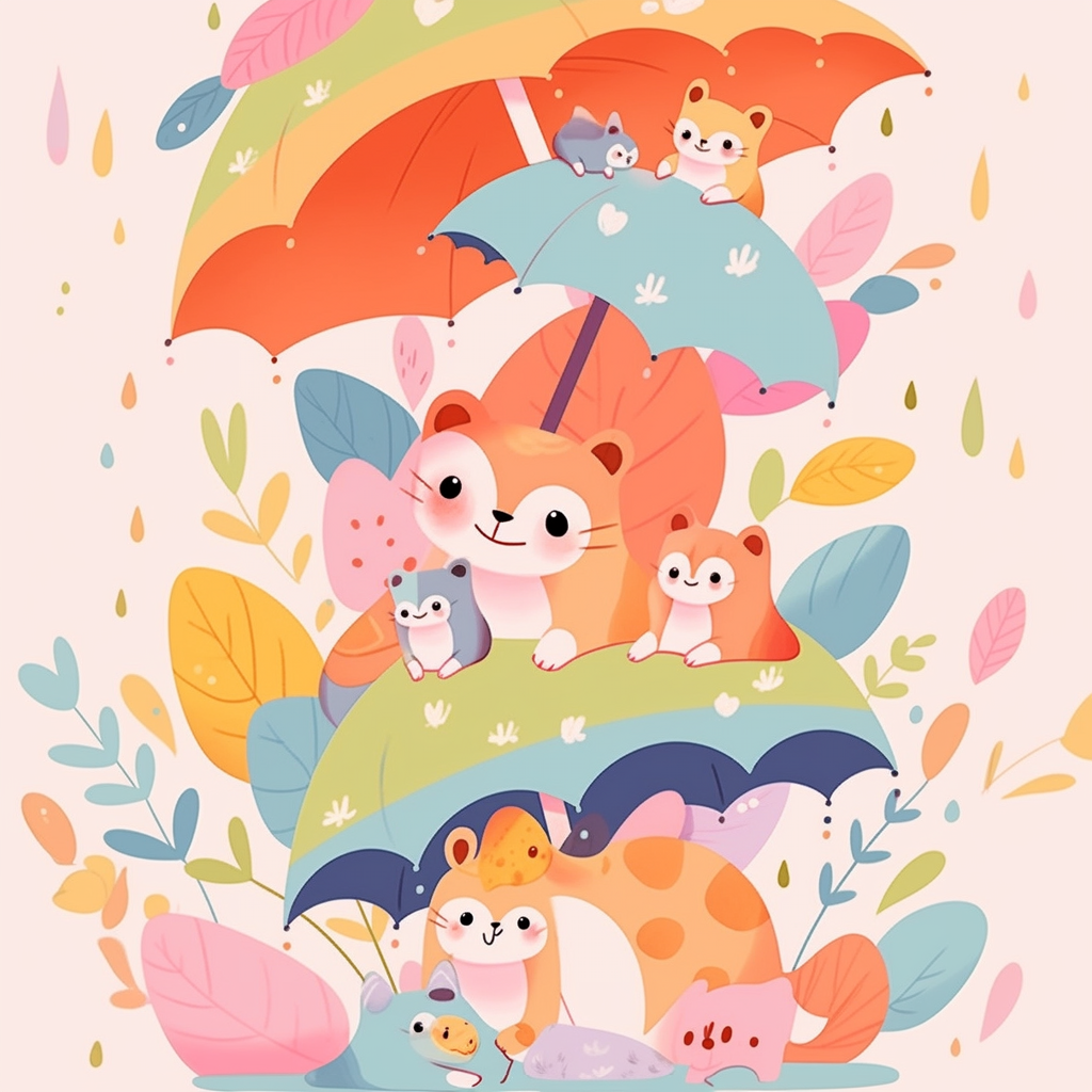 World of Imagination: The Forest Umbrella Party☔
