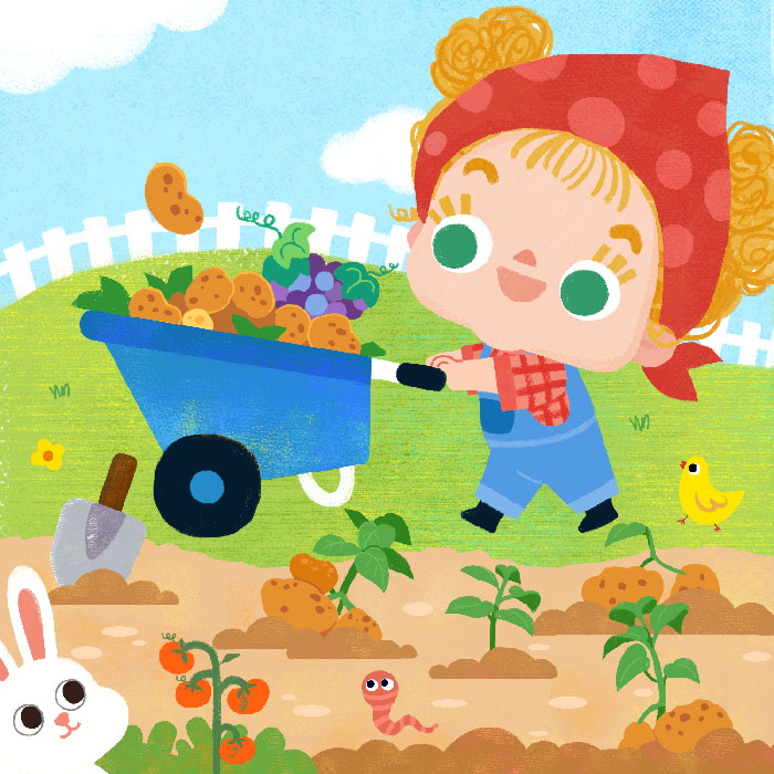 Going to the Farm🌽丨Joyful Time with Sunnie🎶