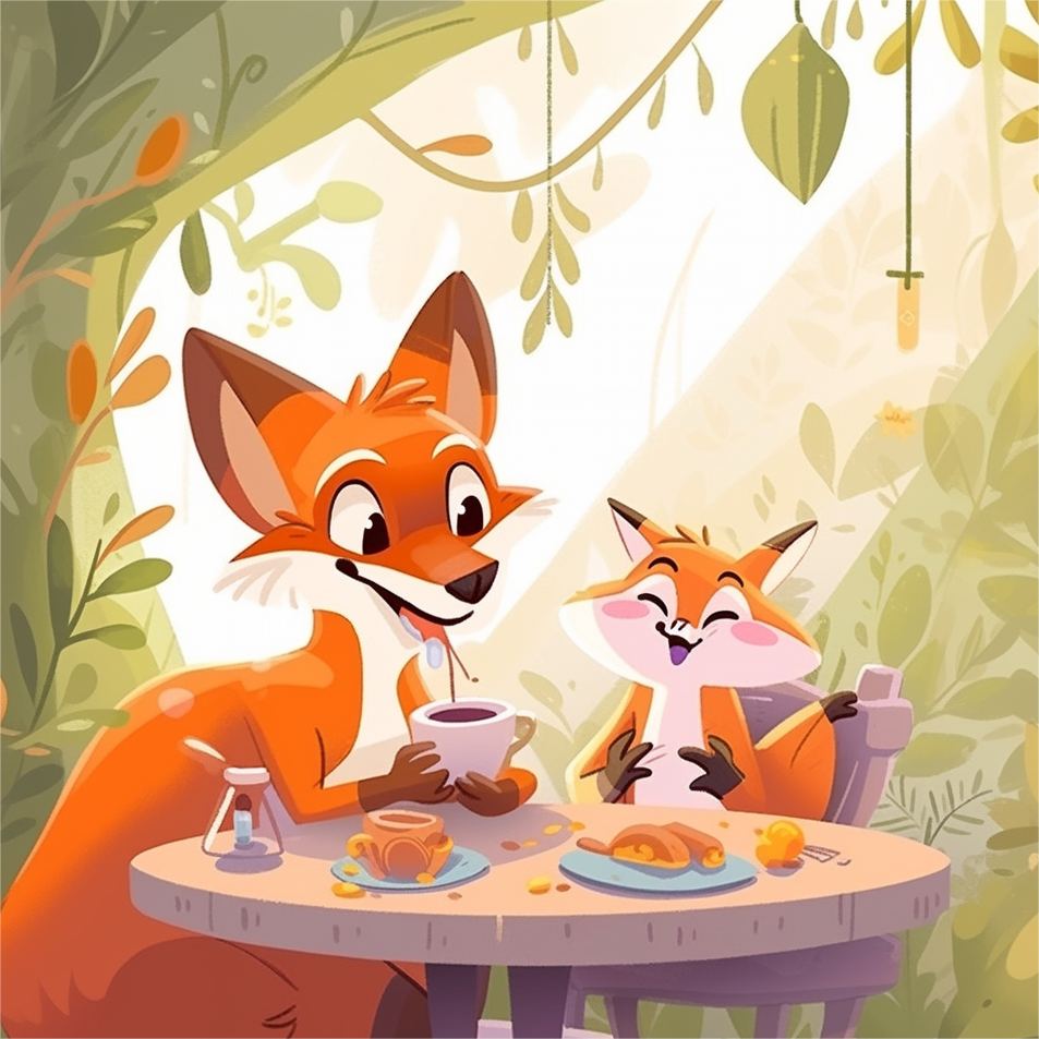 Baby Story Time:The Fox and the Crane🦊