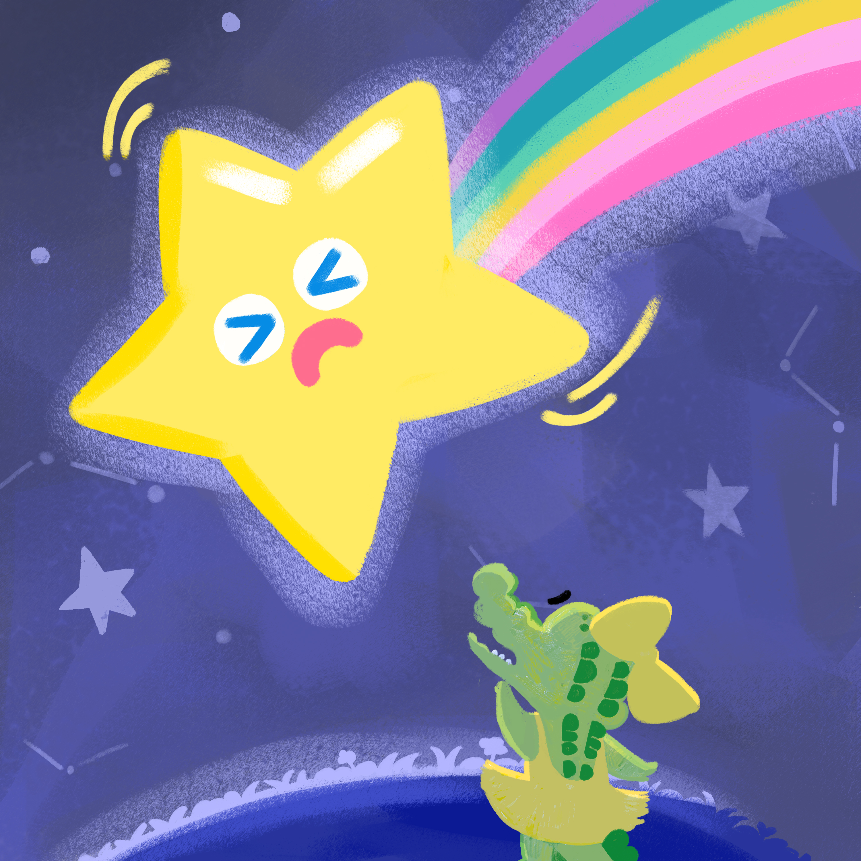 The Wishing Star Has Fallen (P2)丨Spotty Dinosaur and Friends丨Chesnut Forest Magic