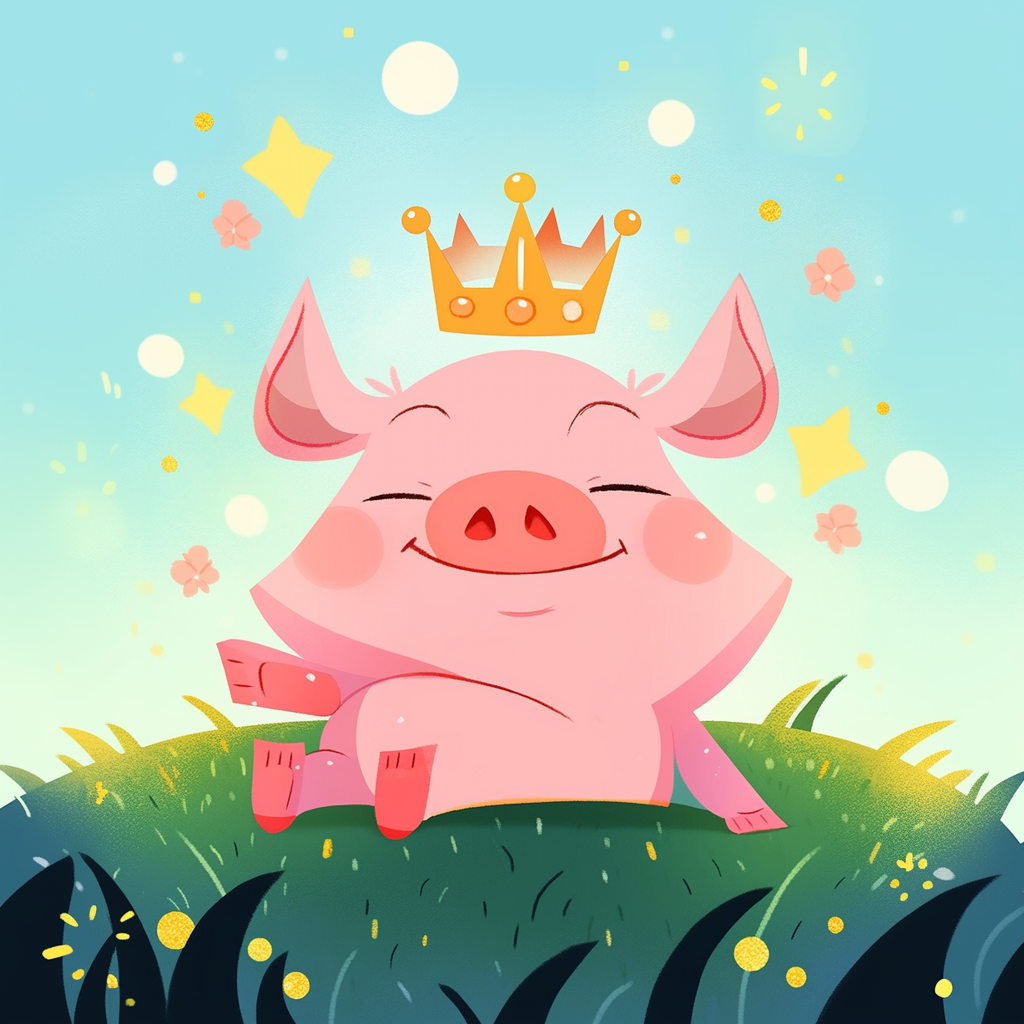 Goodnight, Little Pig Who Wanted to be King🐷