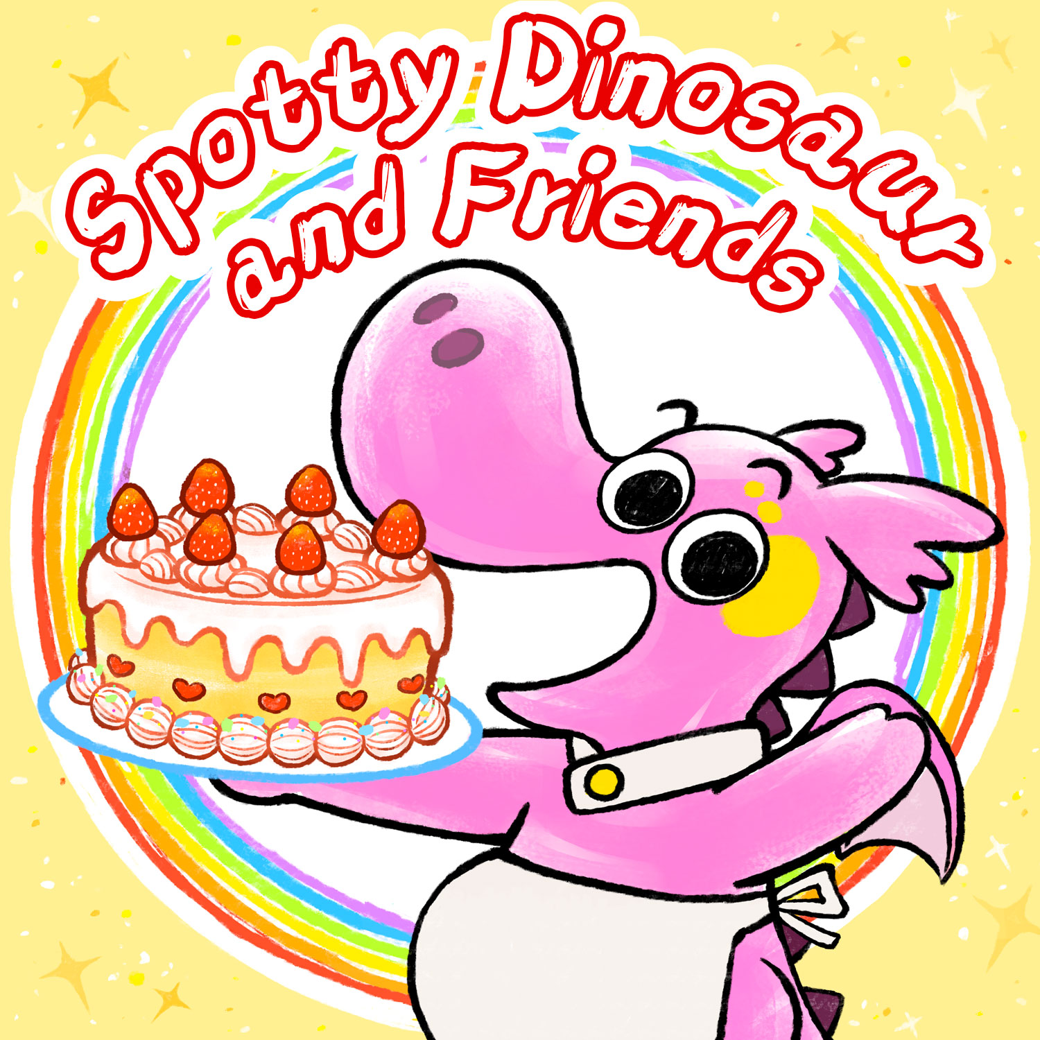 Strawberry Festival🍓丨Spotty Dinosaur and Friends