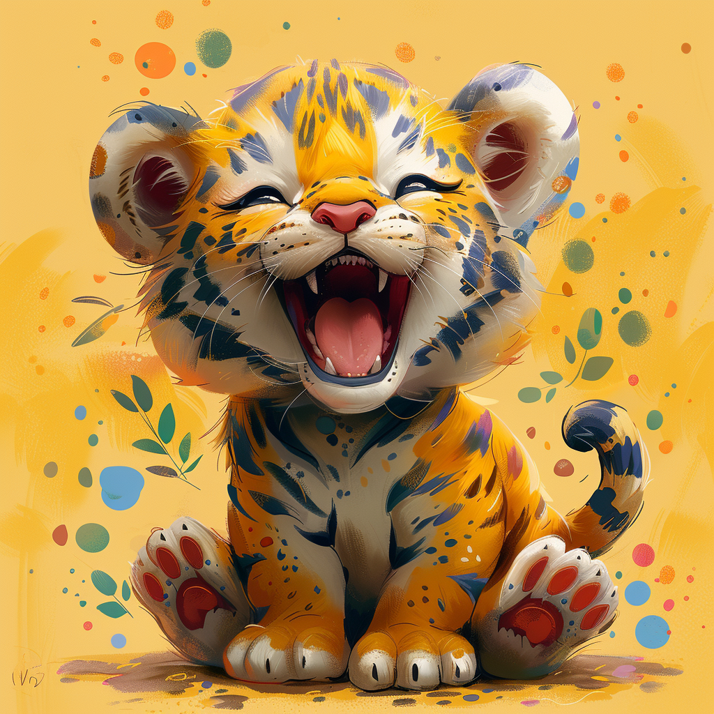 Step 65: Spotty Tiger丨Be Yourself