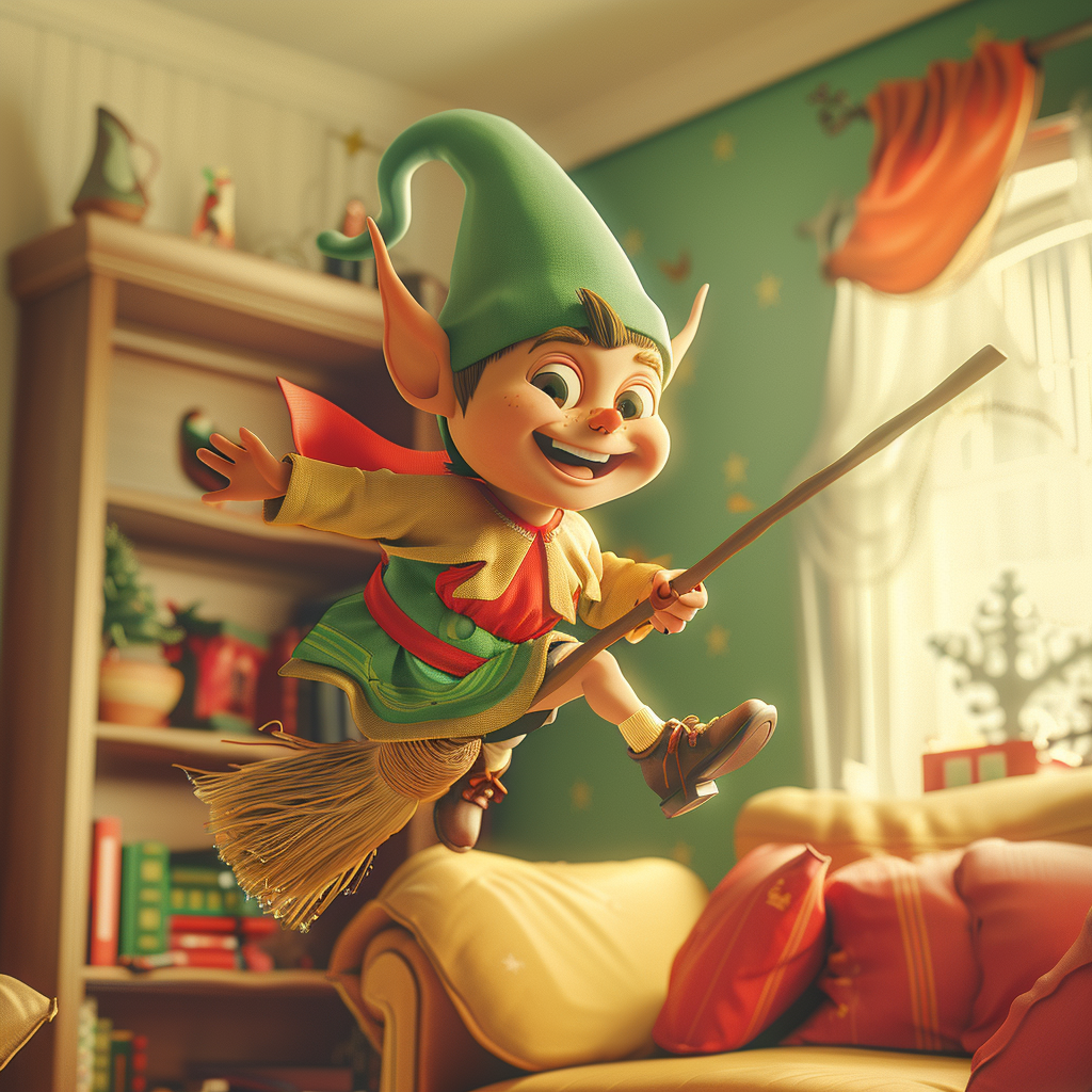 Goodnight, The Playful Elf Rollie🧚‍♂️