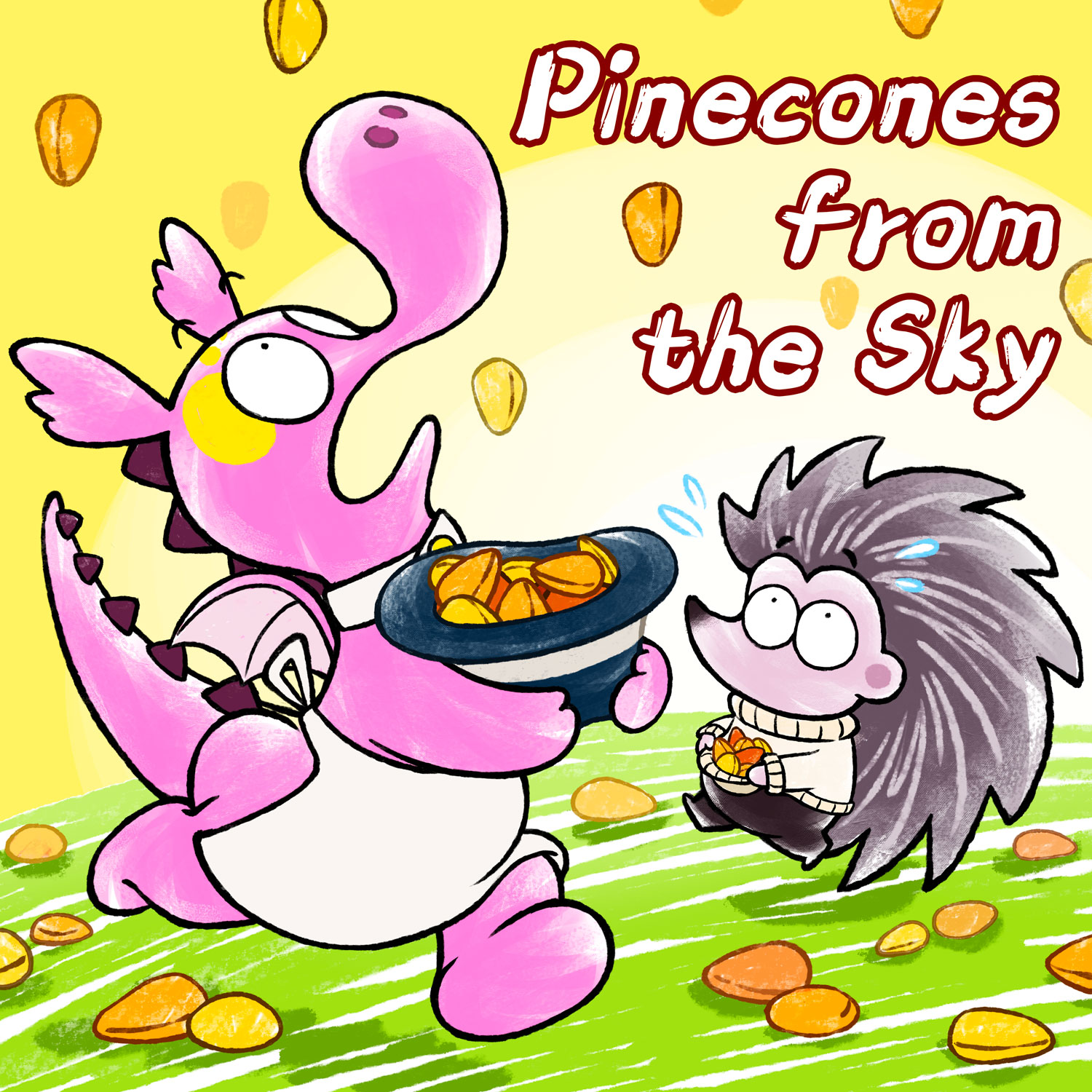 Pinecones from the Sky🫘丨Spotty Dinosaur and Friends