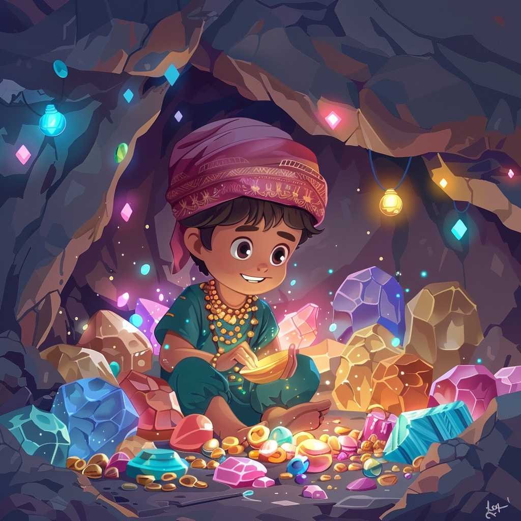 علي بابا والأربعون حرامي(2)丨الحكايات العالمية الخرافية الكلاسيكية