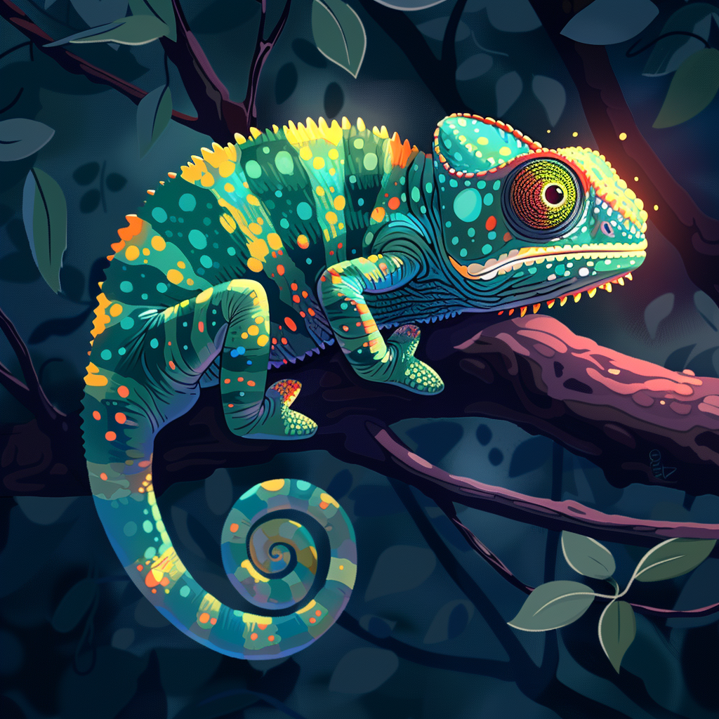 Bedtime Stories: Chameleon Cam's Color Troubles🌈