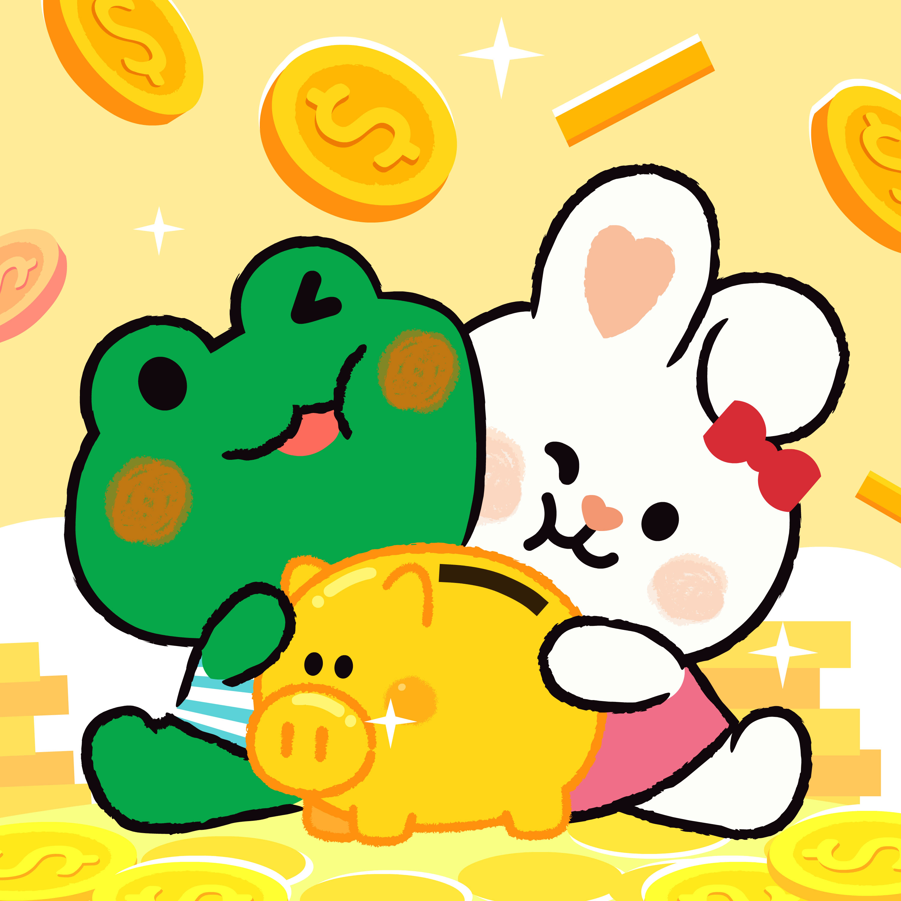 【寝かしつけ】金の豆を守ろう