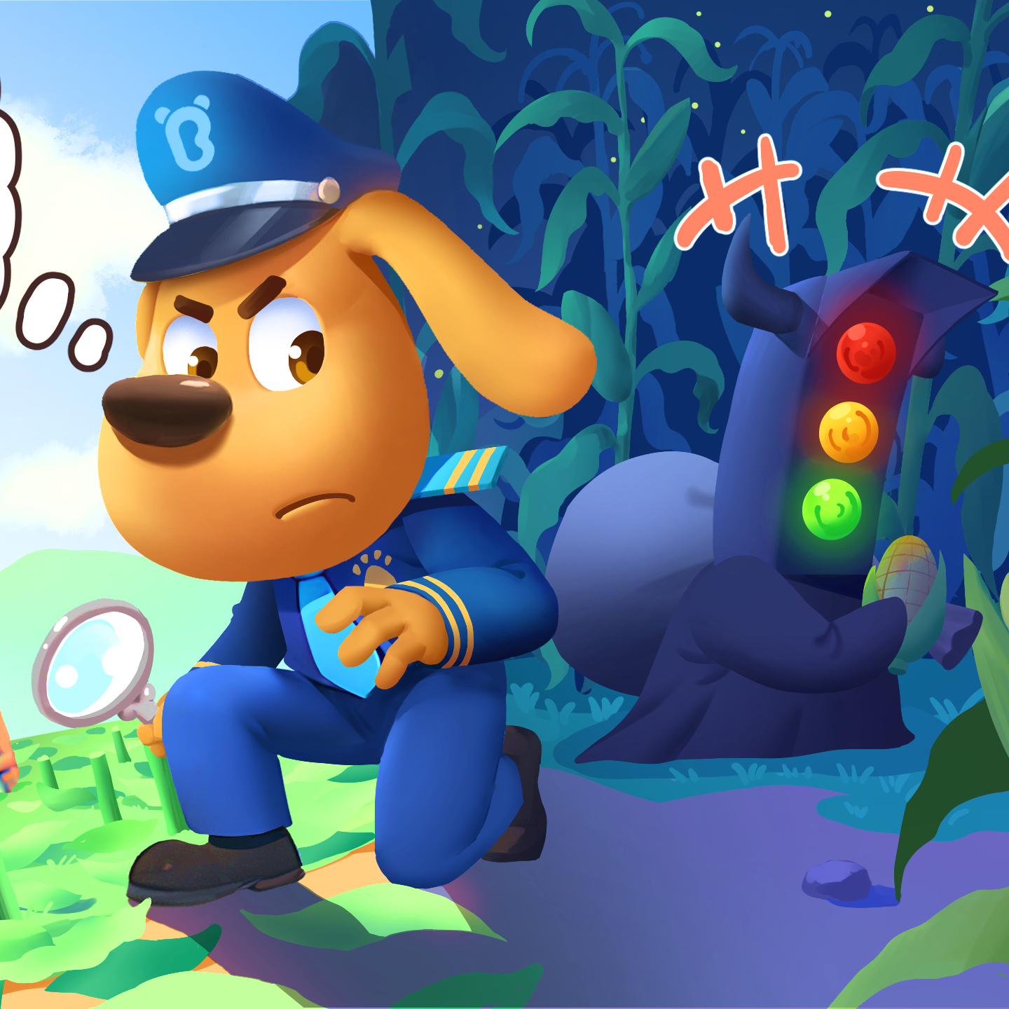 S7E7：The Riddle of the Traffic Light Monster P1丨Safety Sheriff Labrador👮