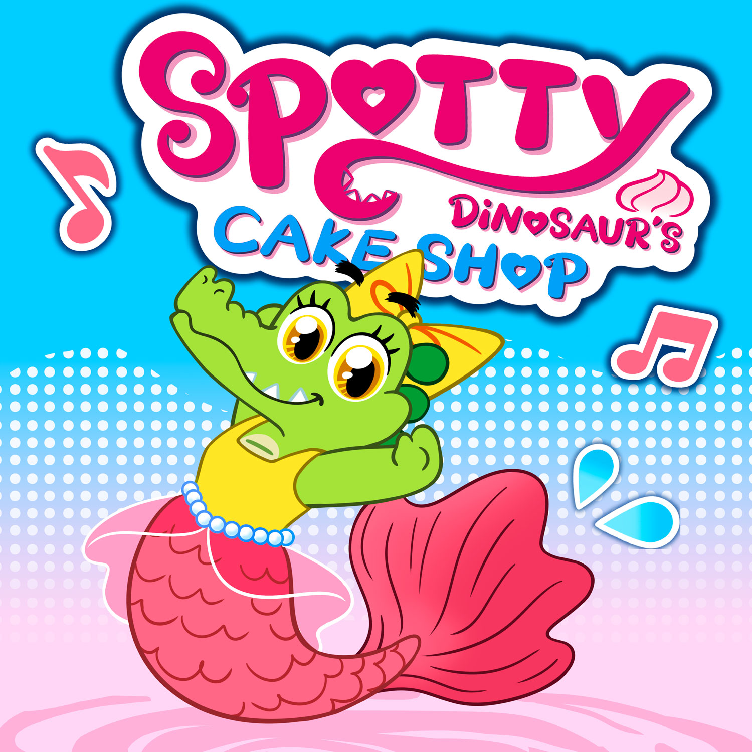 Spotty Dinosaur's Cake Shop：The Legend of Mermaid🧜‍♀️