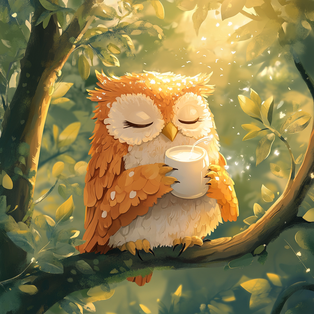 Bedtime Stories: The Sleepy Owl’s Sleepless Guests🦉