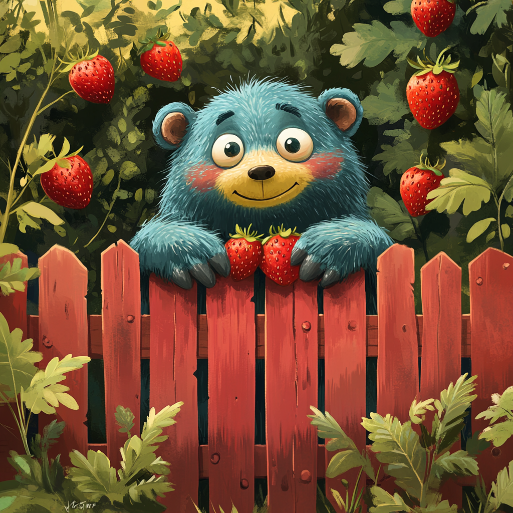 Bedtime Stories: Giant’s Strawberry Jam Fence🍓