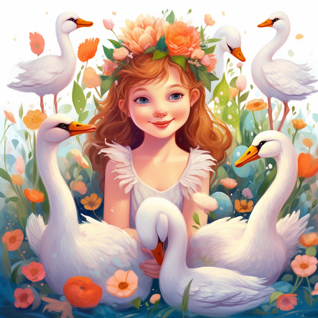 The Wild Swans🦢丨Fairy Tales Around the World