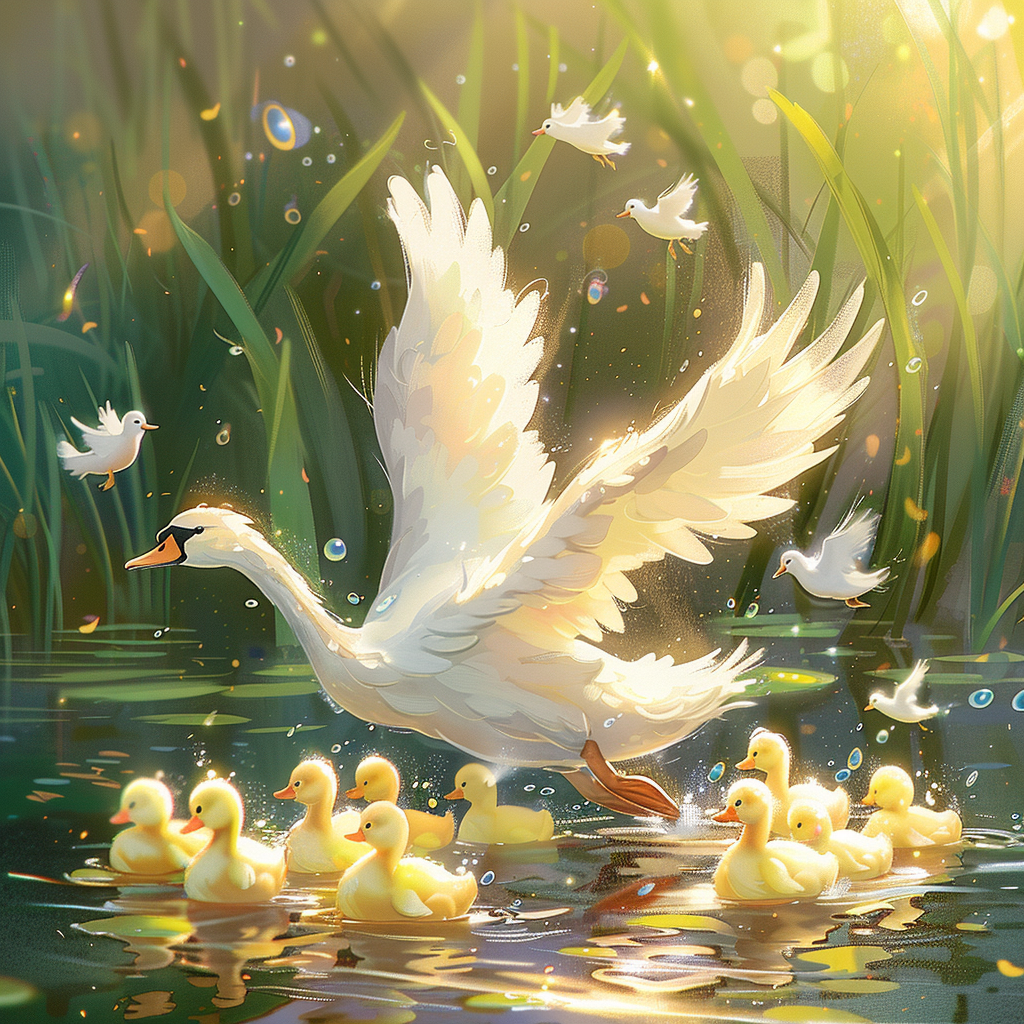 فرخ البط القبيح丨قصص أندرسن