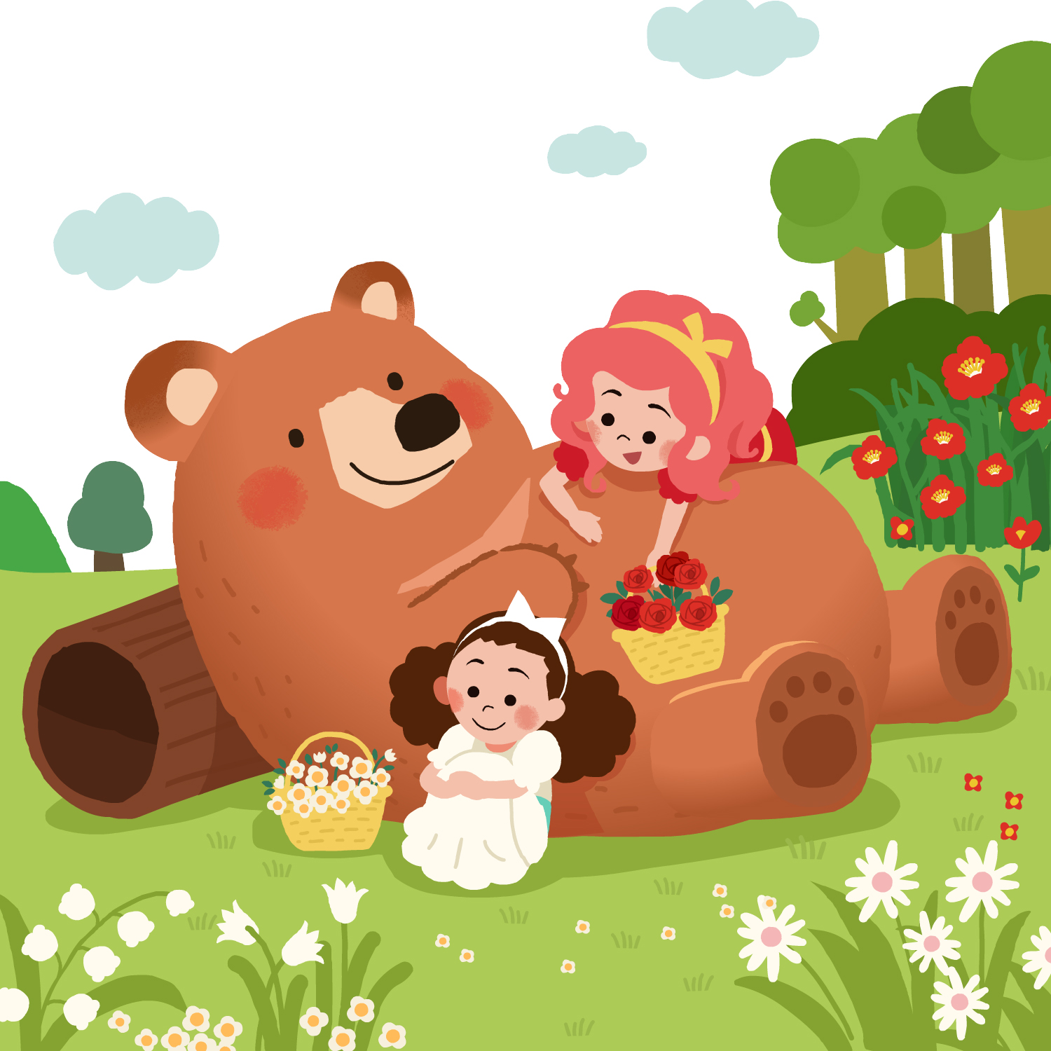 سنووايت وروزريد(2)丨الحكايات العالمية الخرافية الكلاسيكية