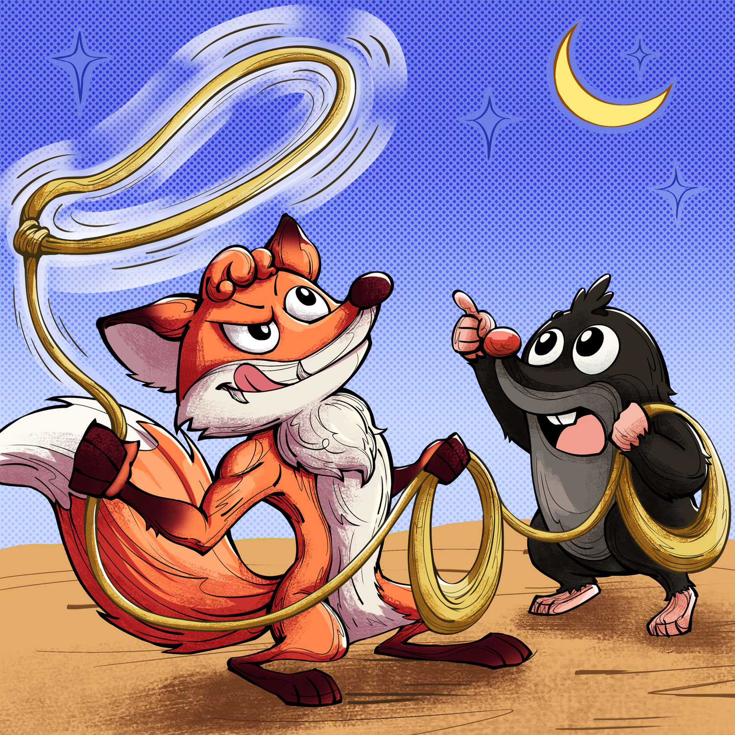 Fox's Moon Landing🌝 P1丨Latin American Tales丨Aesop’s Fables from Every Land