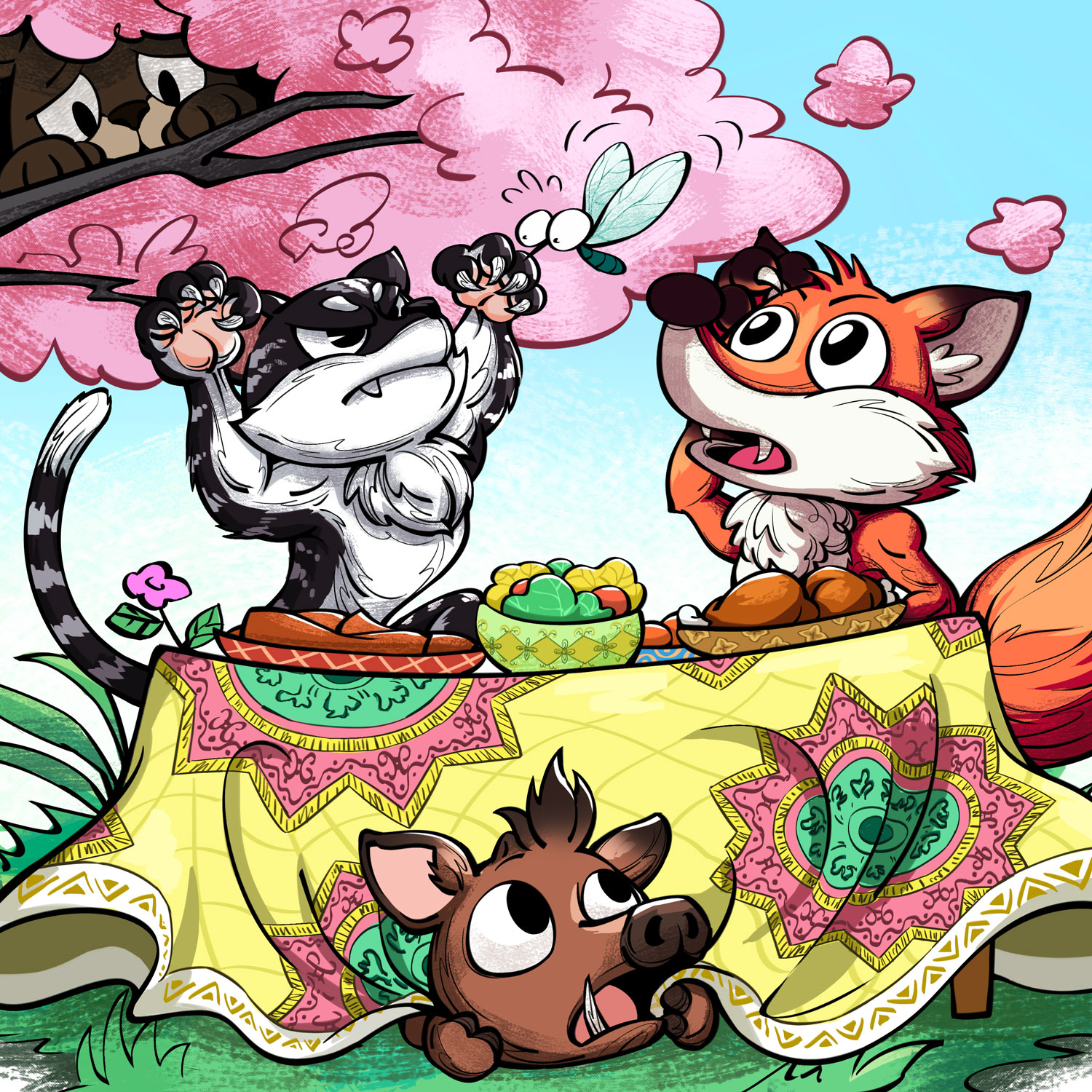 The Cat and the Fox🦊丨East Slavic Folk Tales丨Aesop’s Fables from Every Land