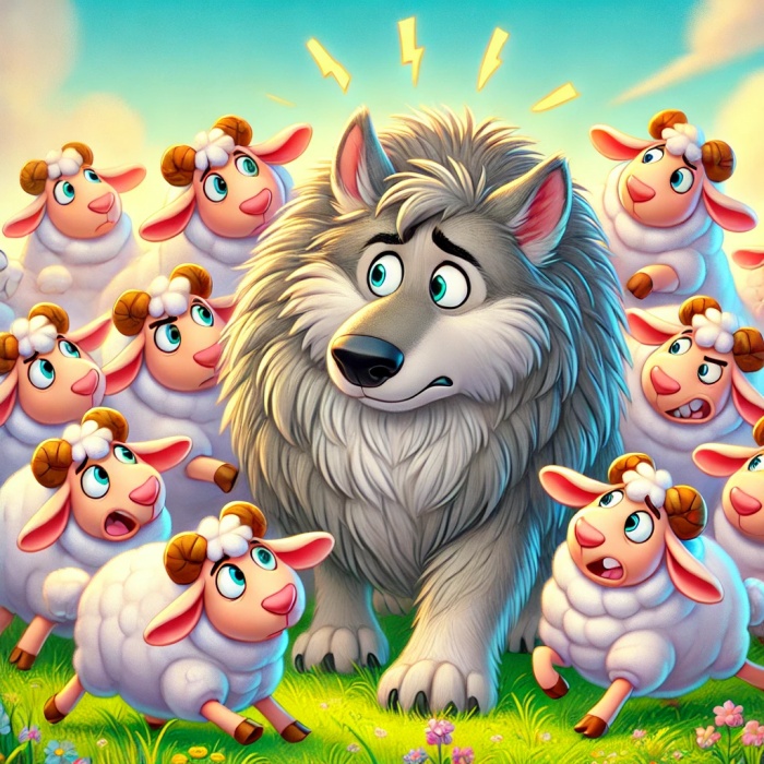 حكايات إيسوب: الذئب والحَمَل Aesop’s Fables: The Wolf and the Sheep