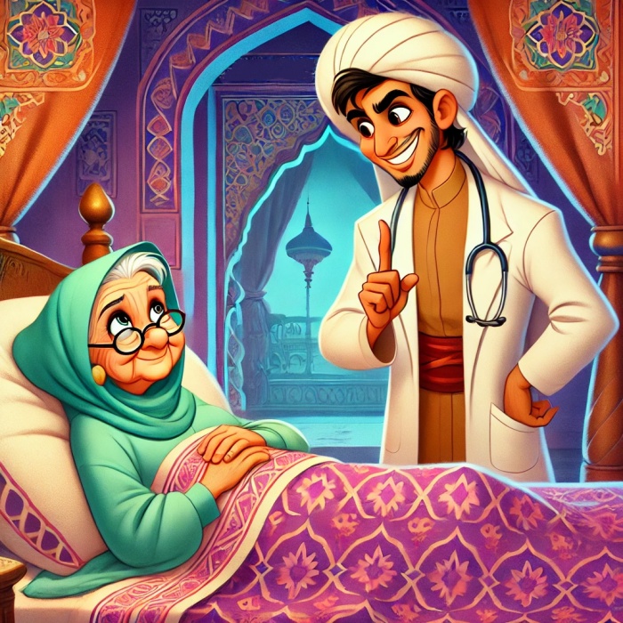 حكايات إيسوب: المرأة المُسنة والطبيب الشرير Aesop’s Fables: The Old Woman and the Evil Doctor