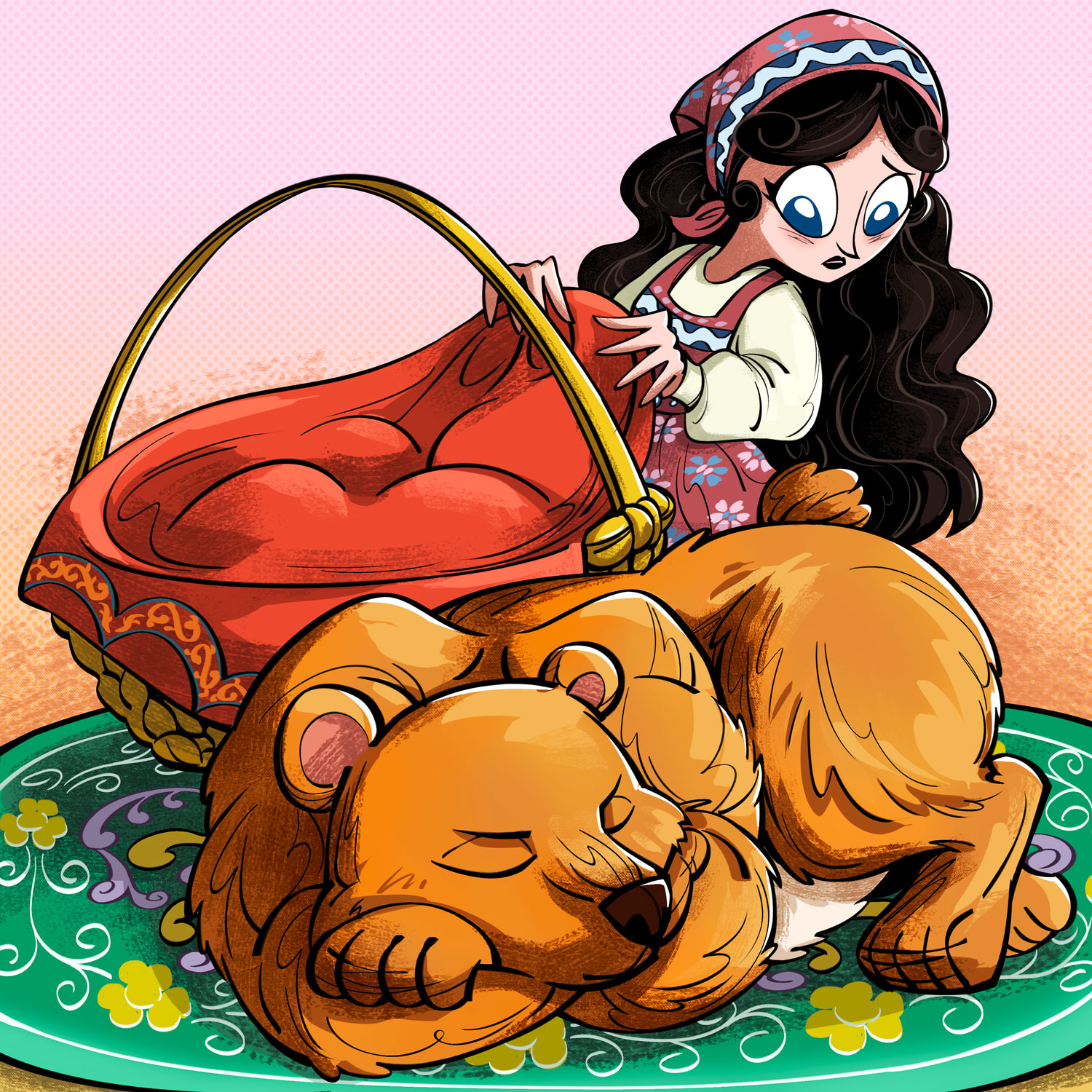 Bella and the Bear🍕丨丨East Slavic Folk Tales丨Aesop’s Fables from Every Land