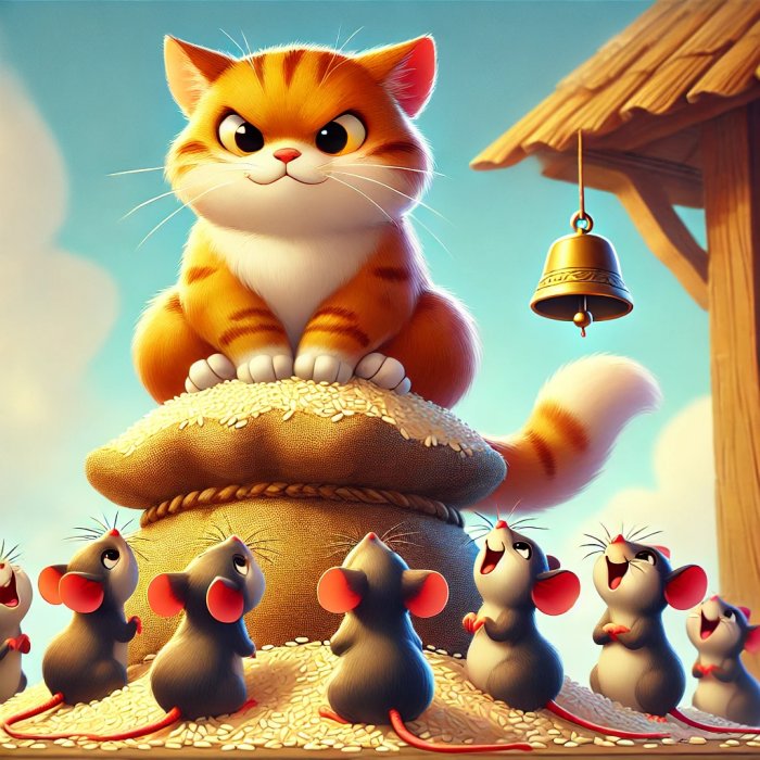 حكايات إيسوب: اجتماع الفئران Aesop’s Fables: Meeting of the Mice