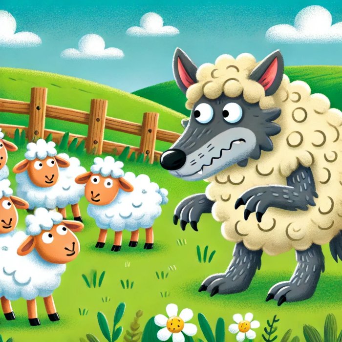 حكايات إيسوب: الذئب الذي تظاهر بأنه خروف Aesop’s Fables: Wolf in Sheep’s Skin
