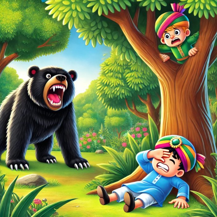 حكايات إيسوب: الدب والمسافران Aesop’s Fables: The Bear and the Two Travelers