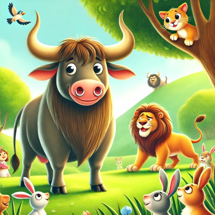 حكايات إيسوب: الأسد والثور Aesop’s Fables: The Lion and the Bull