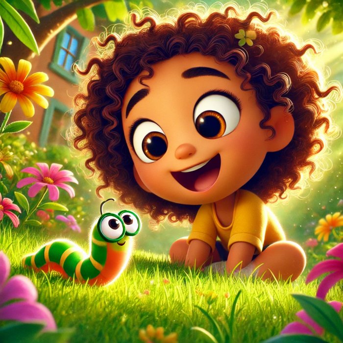 Little Worm in the Garden丨Sunnie's Music Story🎶