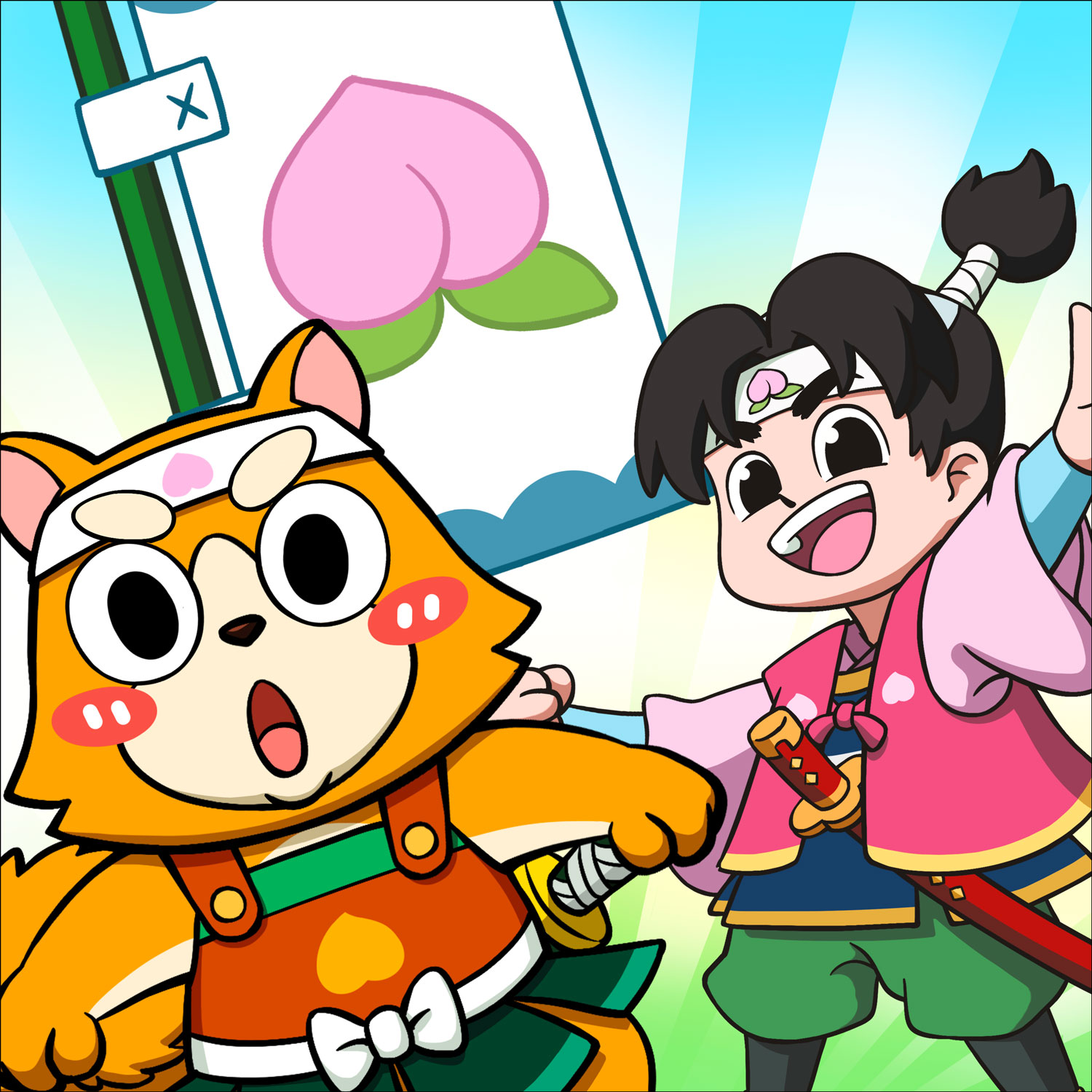 Peach Boy丨Japanese Folktale