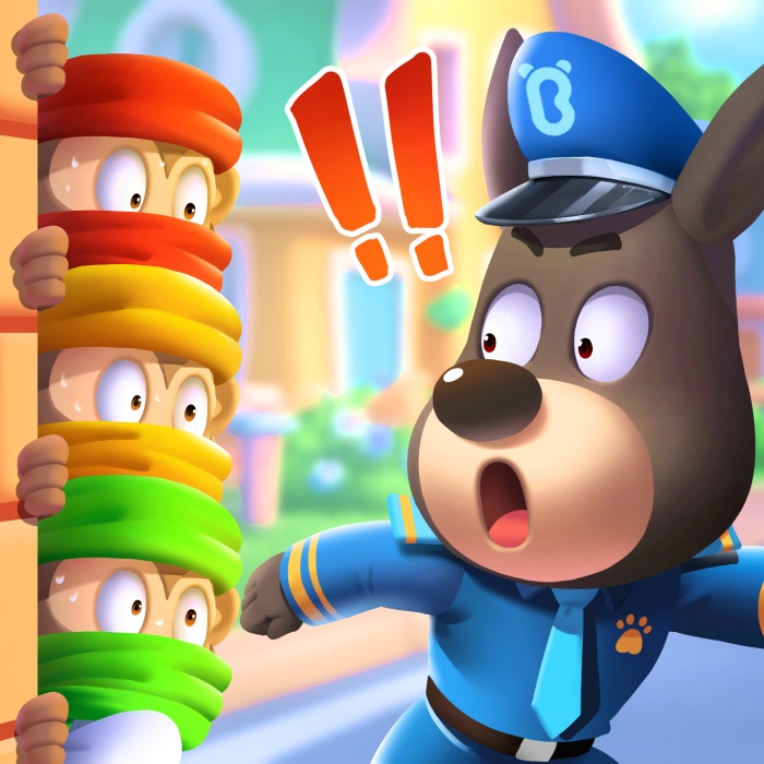S9E5: Officer Doberman and The Golden Monkey Thieves P3丨Safety Sheriff Labrador👮