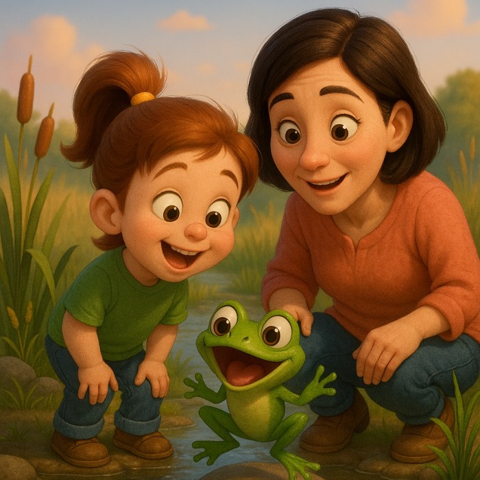 Little Frog by the Pond丨Sunnie's Music Story🎶