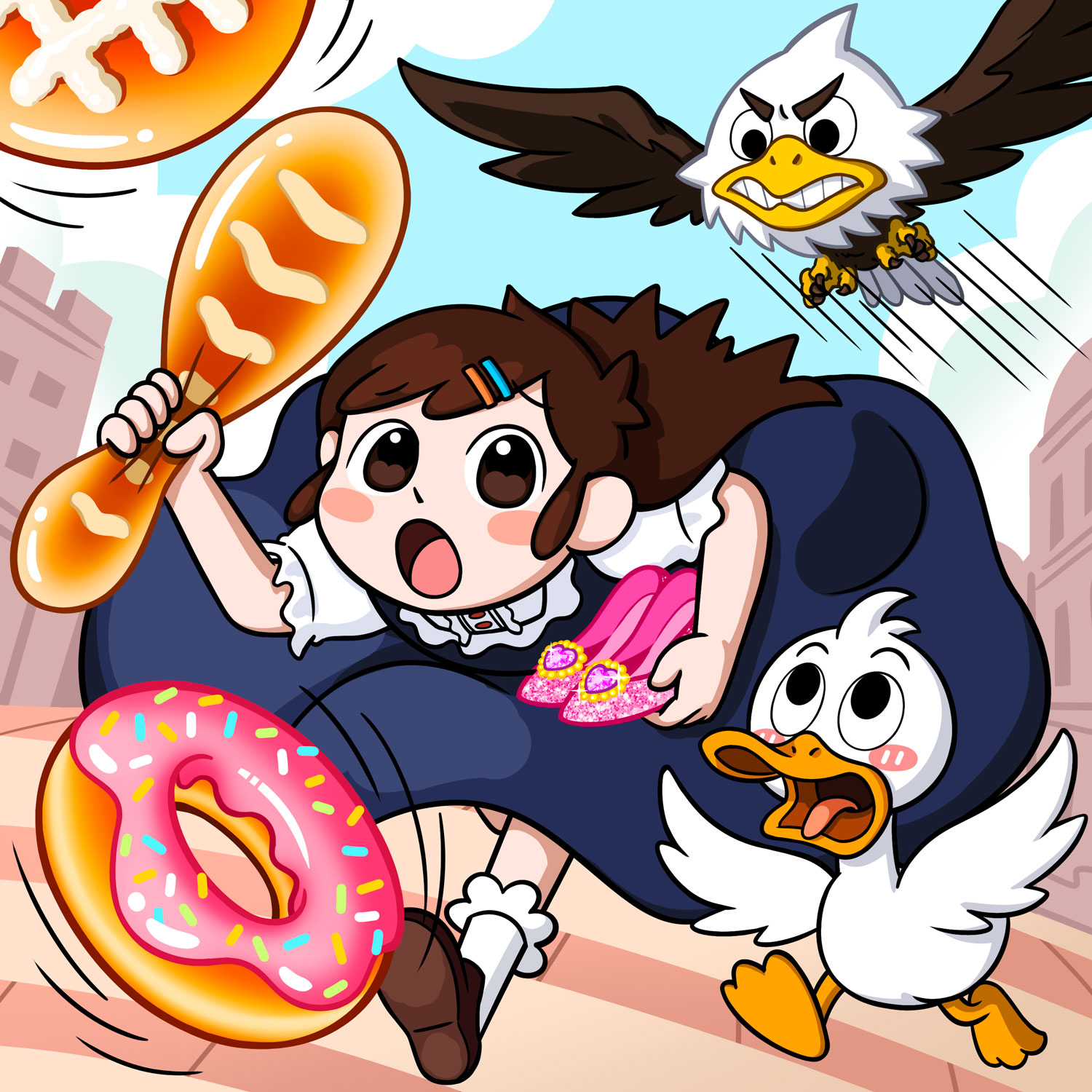 Clarinha and The Talking Eagle P1丨Iberian Folktales丨Aesop’s Fables from Every Land