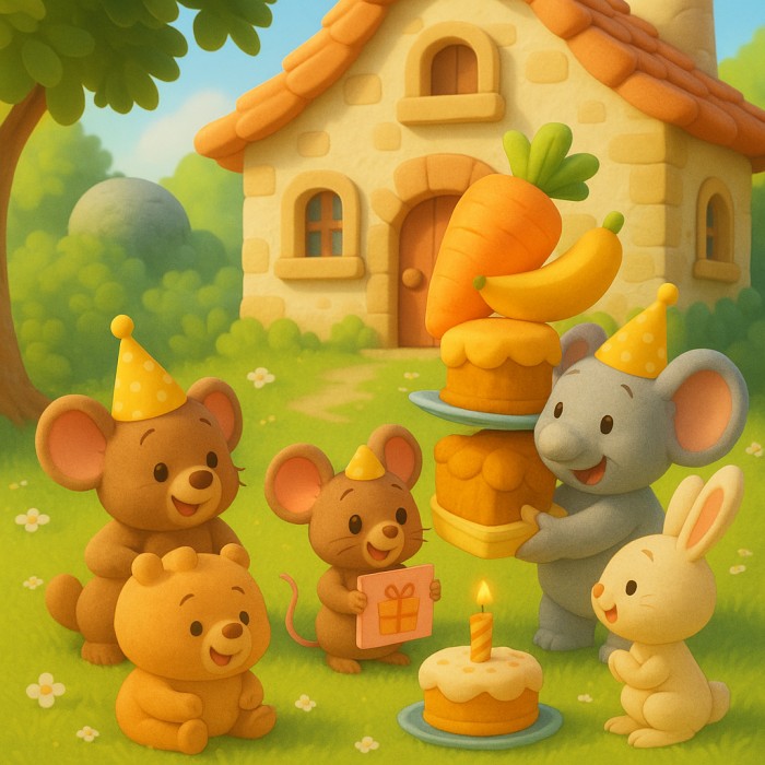 Step 203: Little Mouse’s Birthday Surprises丨Joy in Giving