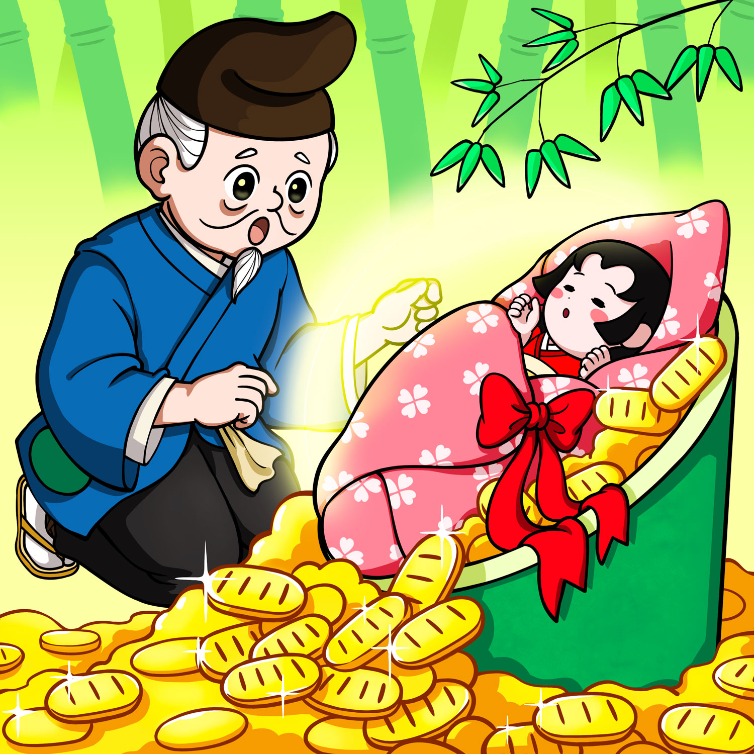 The Tale of Princess Kaguya P1丨Japanese Folktales丨Aesop’s Fables from Every Land