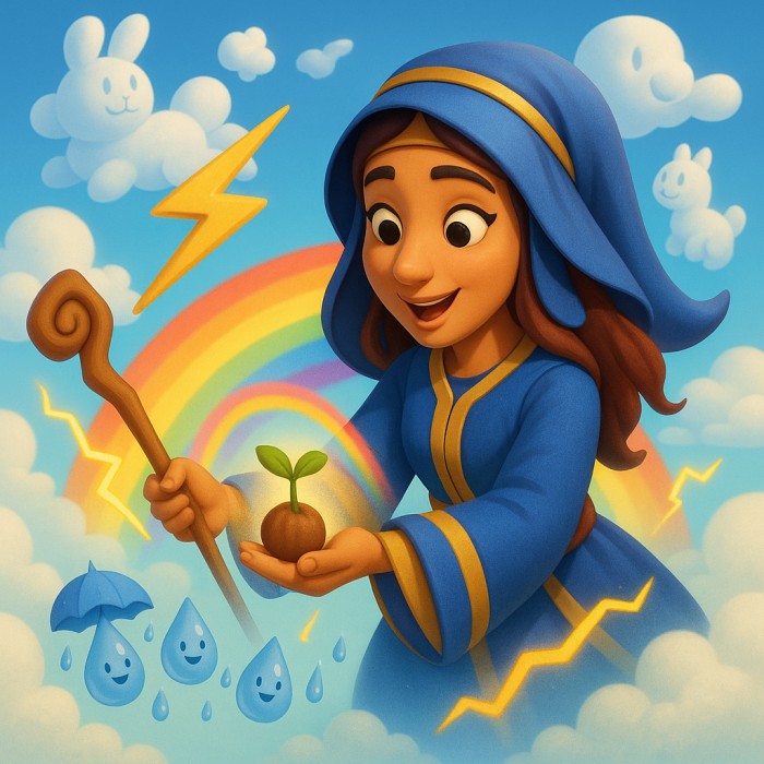 أرعدي يا سماء وأمطري، وأيقظي الحياة في البذرة!丨عالم الخيال