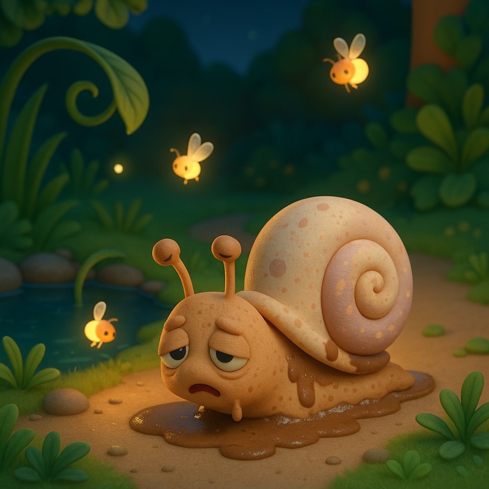 Bedtime Stories: The Sleepy Snail's Adventure🐌