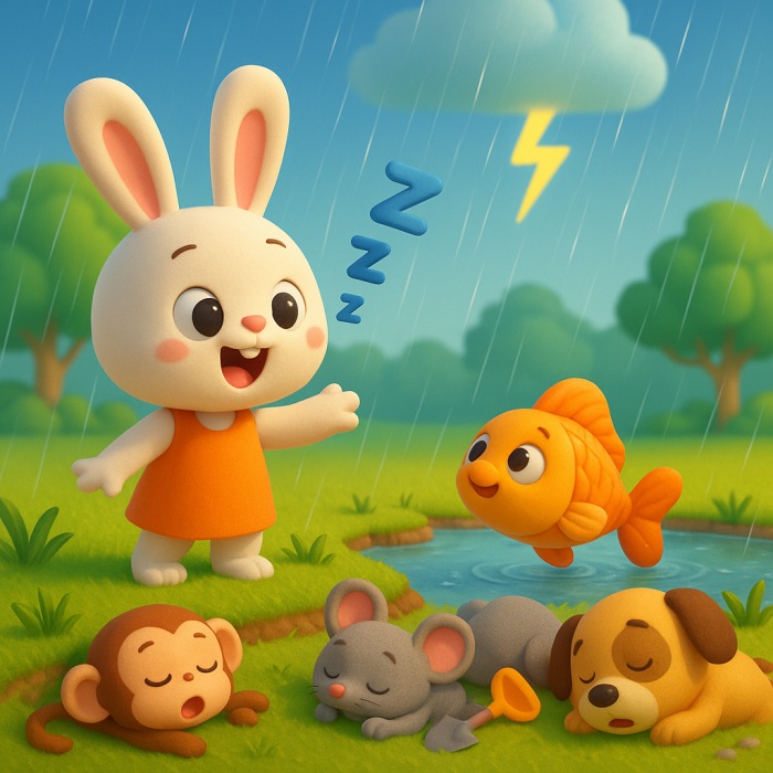 تش! توش! وأخيرًا نزل الغيث!丨عالم الخيال