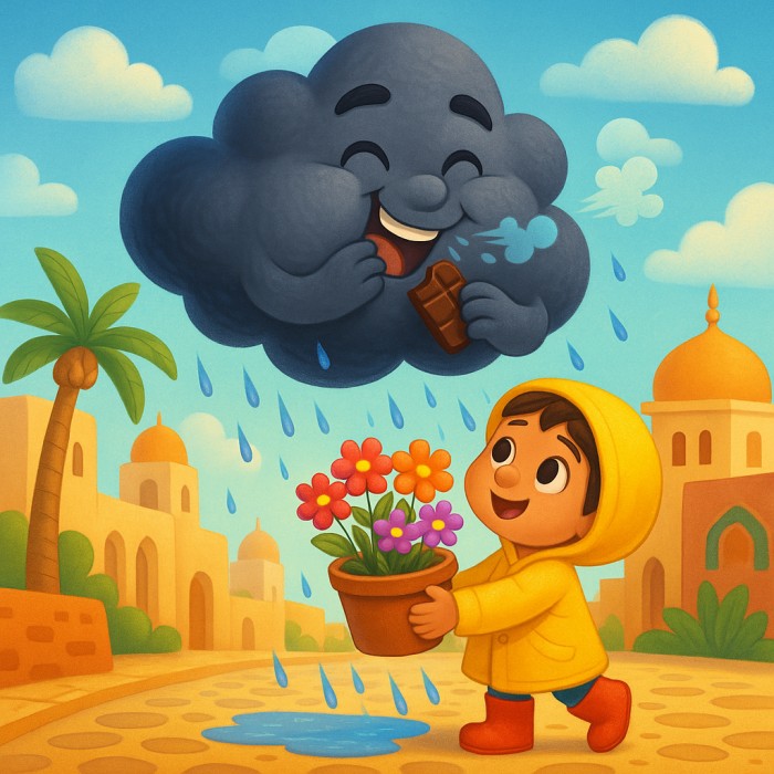 سحابة المطر الداكنة丨عالم الخيال
