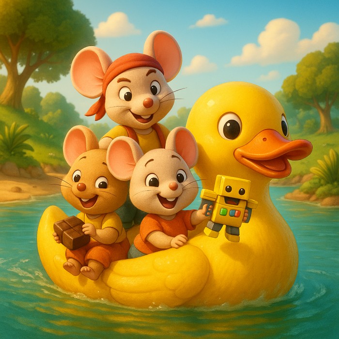 أبحري بنا أيتها البطة المطاطية!(2)丨عالم الخيال