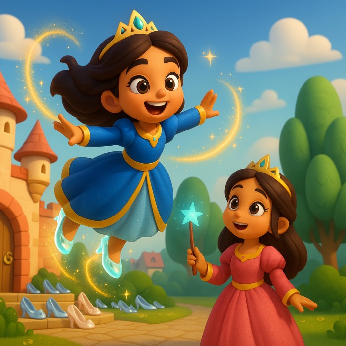 الحذاء الزجاجي السحري