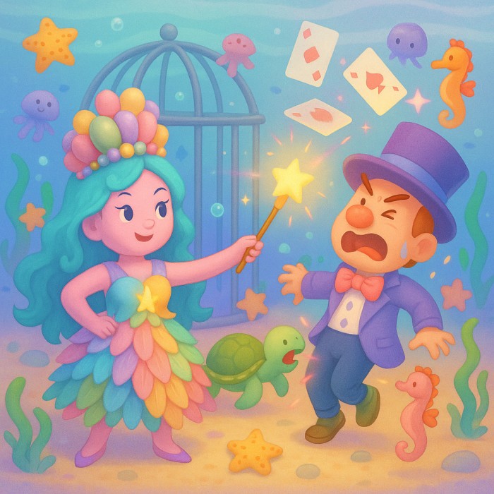 Mermaid Princess Series: The Jingle Magician🎭