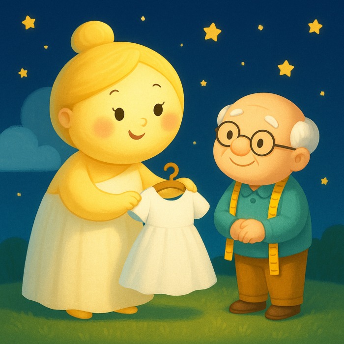 Baby Story Time: The Moon Girl’s Dress👗
